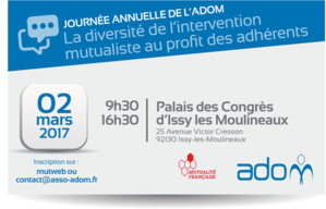 Journée annuelle ADOM du 2 mars 2017 Journée annuelle ADOM du 2 mars 2017