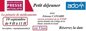 ANPM Petit déjeuner du 10 septembre 2020