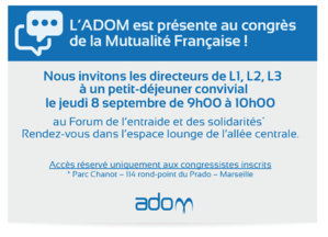 Petit-Déjeuner ADOM du 8 septembre 2022 Petit-Déjeuner ADOM du 8 septembre 2022