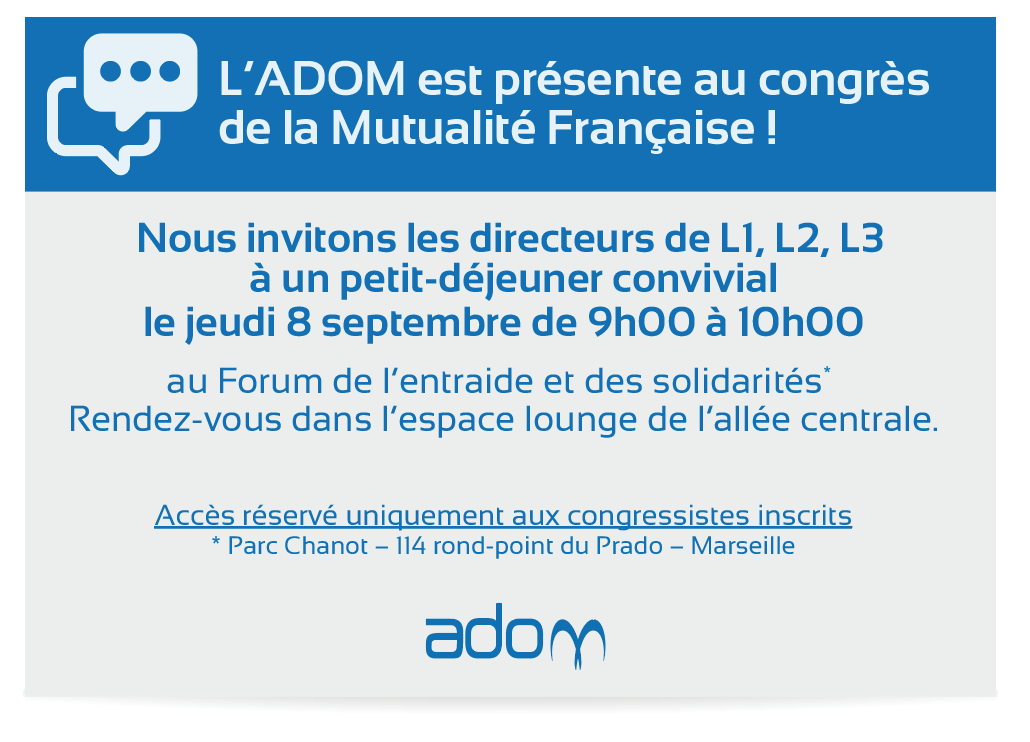 Petit-Déjeuner ADOM du 8 septembre 2022 Petit-Déjeuner ADOM du 8 septembre 2022